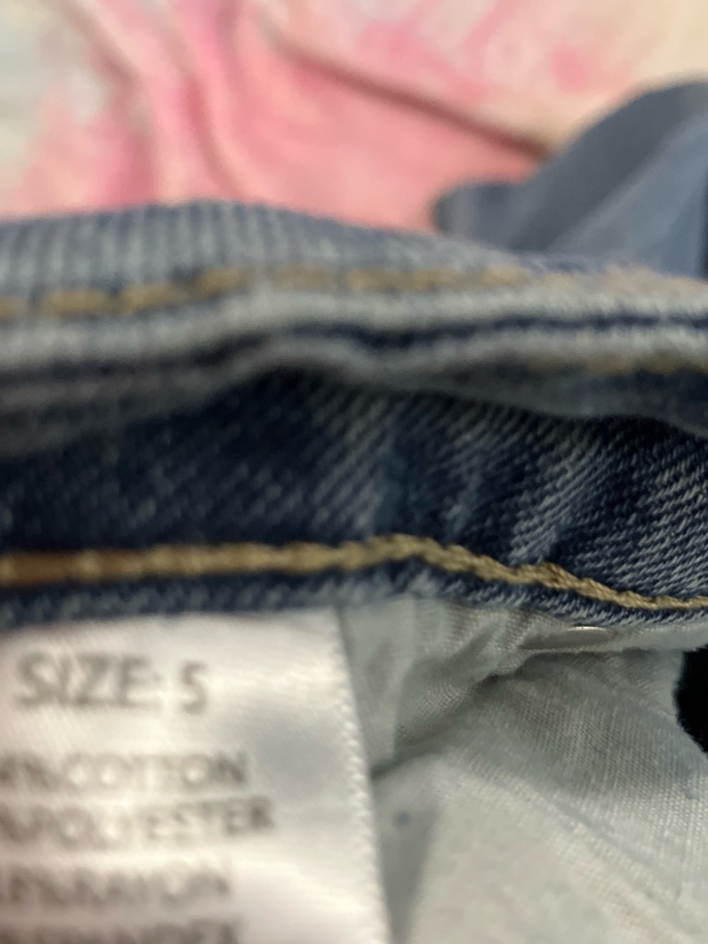 Classic Women's Blue Denim Jeans - Size 5